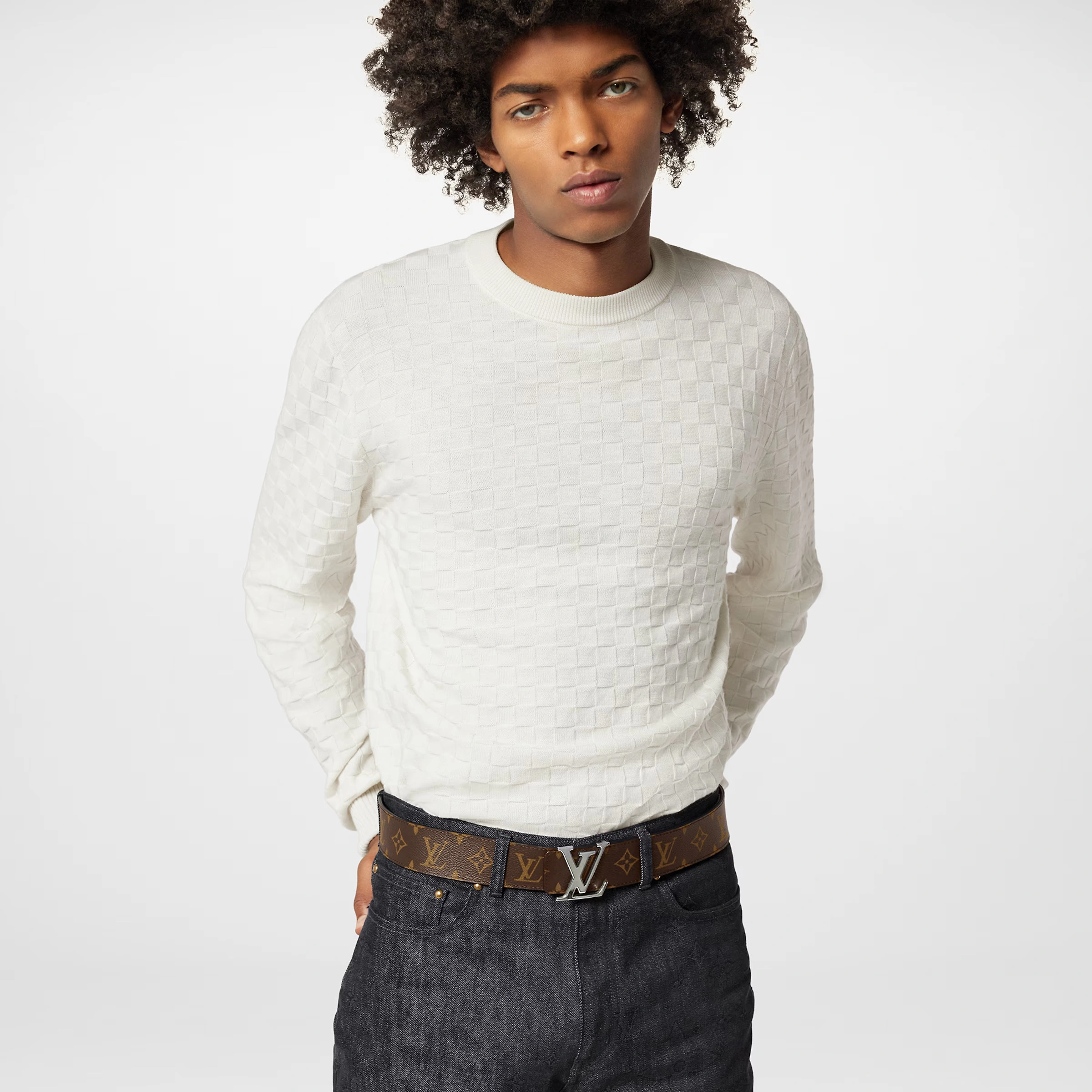 Louis Vuitton M9821U LV Initiales 40MM Reversible Belt - Image 5