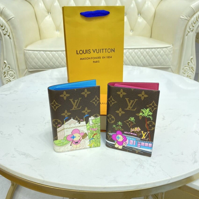 2 flying Louis Vuitton Monogram Canvas Passport Cover - Image 10
