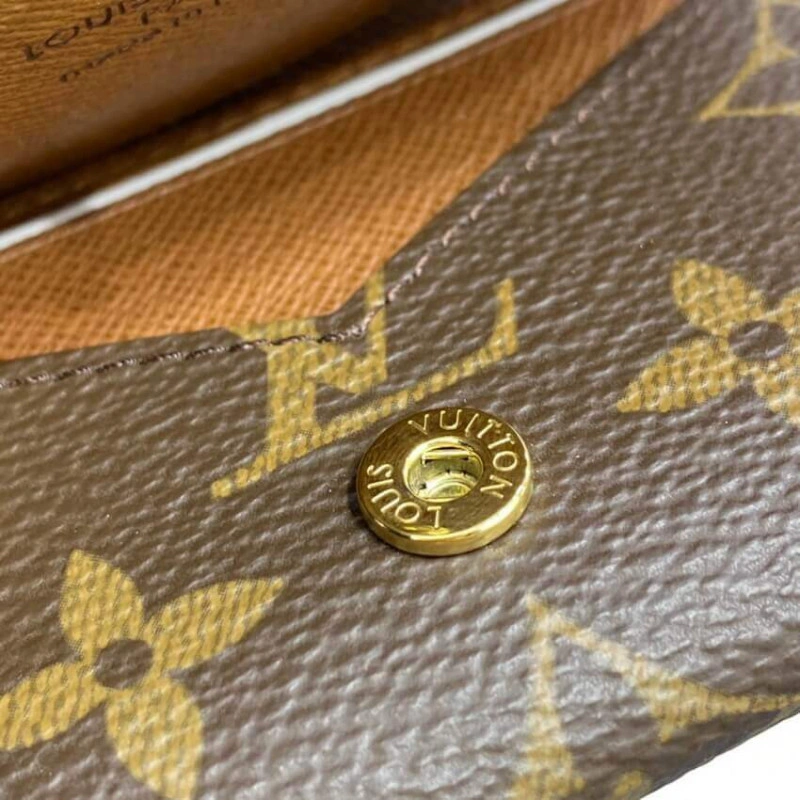 Gusseted Louis Vuitton Monogram Envelope Business Card Holder - Image 6