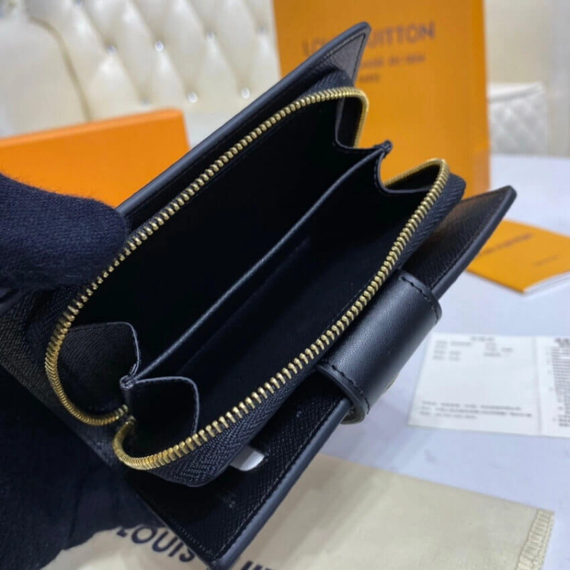 Large zip Louis Vuitton Monogram Reverse Juliette Wallet - Image 8