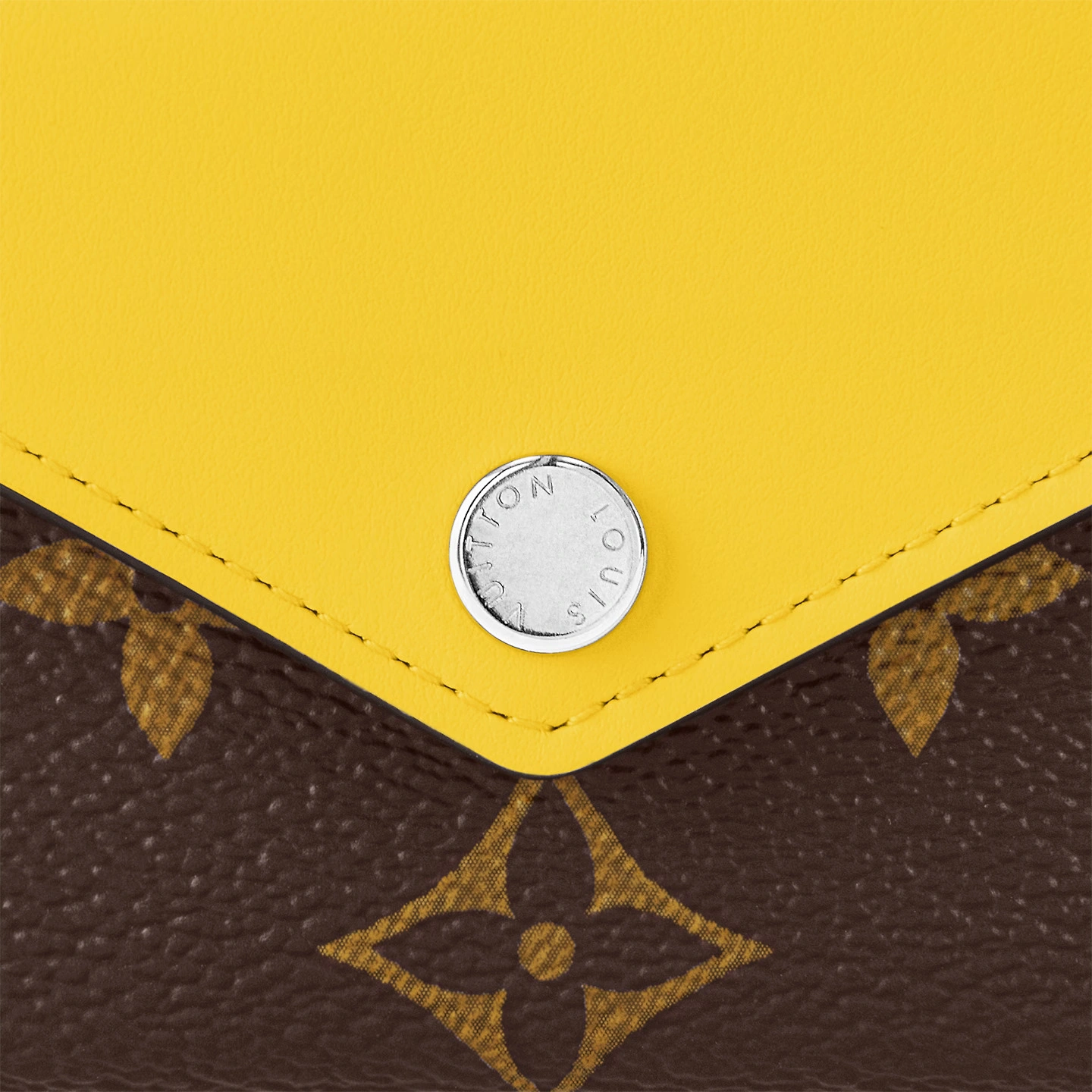 Louis Vuitton Yellow M82984 Zoé Wallet - Image 5