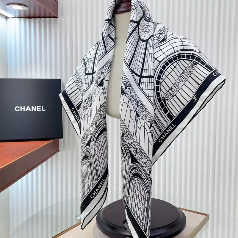 Minimalist 2006 Chanel Silk Squares - Image 6