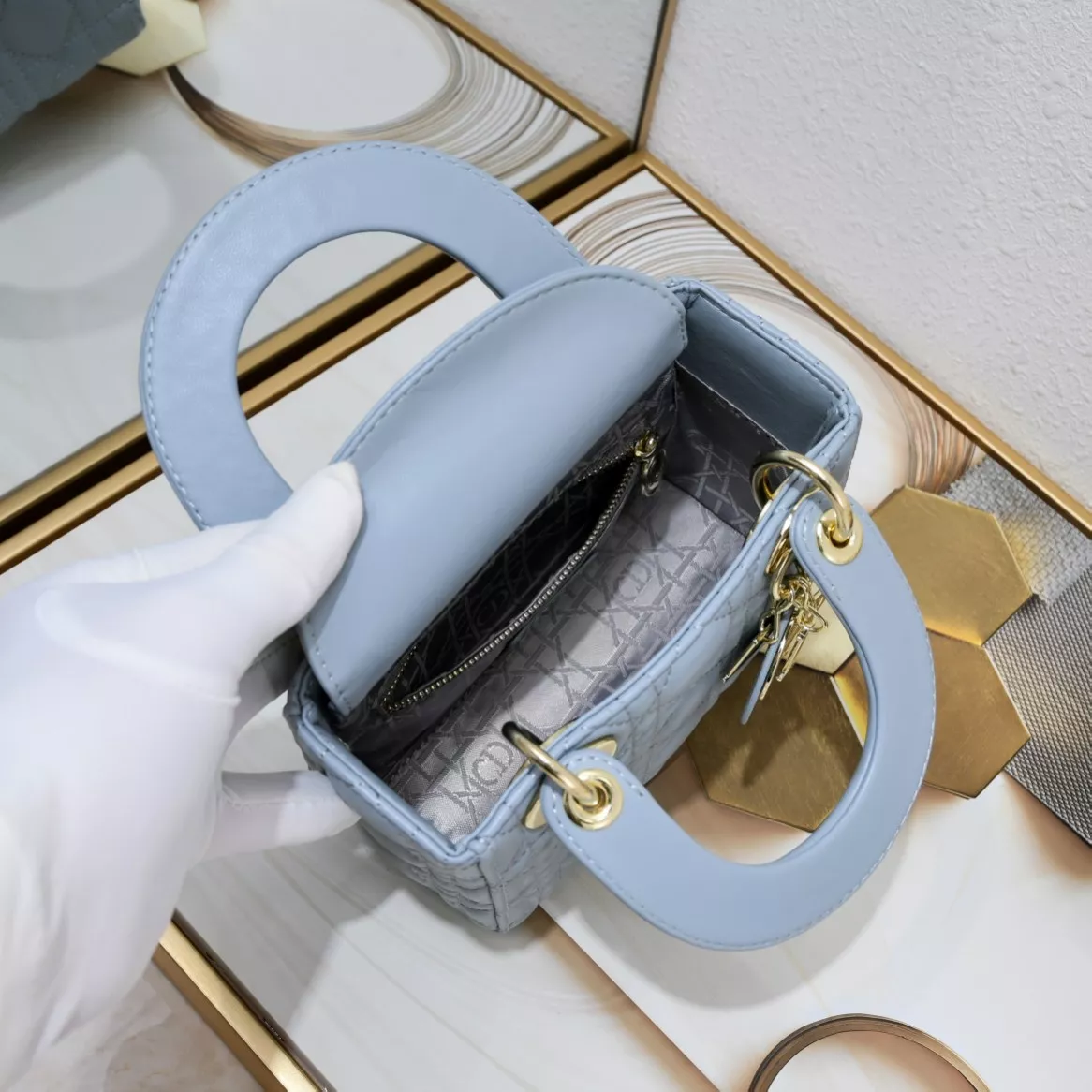 Popular 5485 Christian Dior AAA Quality Handbags For Women - Image 7