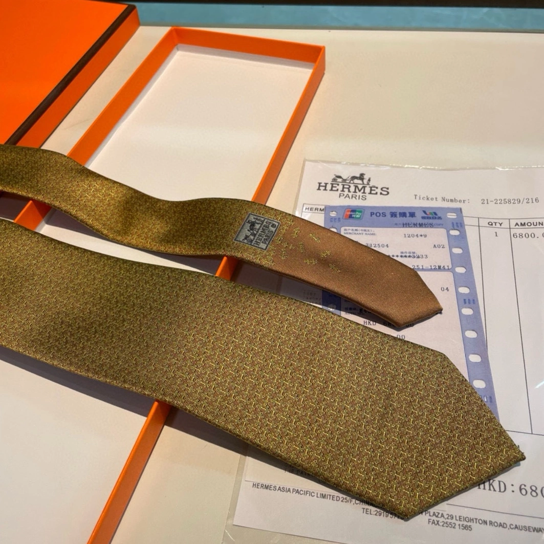 Popular 9862 Hermes Necktie For Men - Image 7