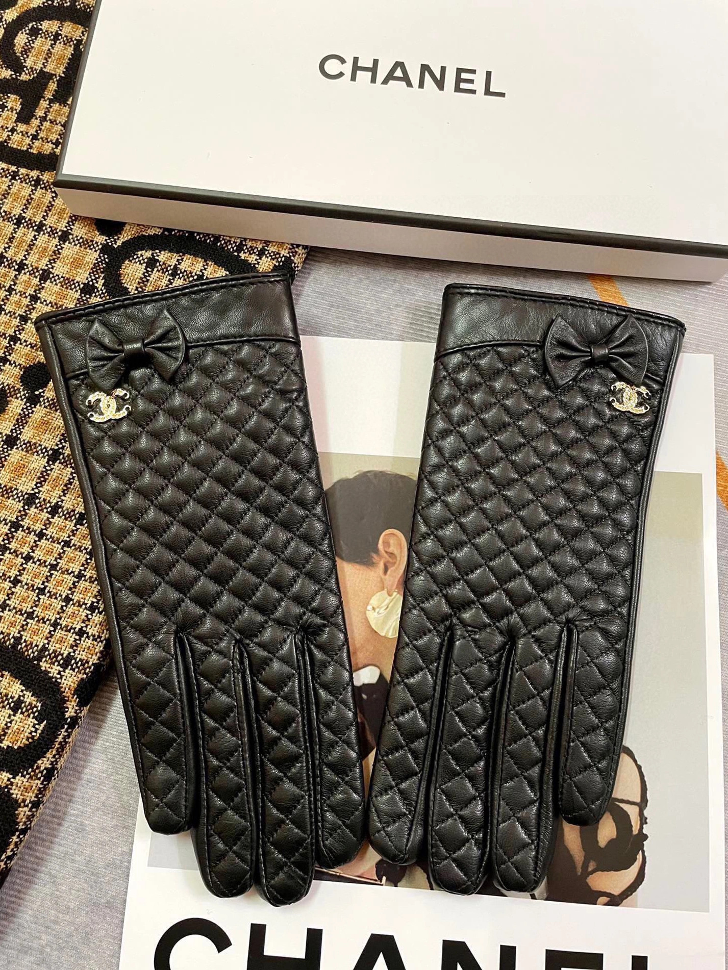 Refined 8659 Chanel Gloves For Women