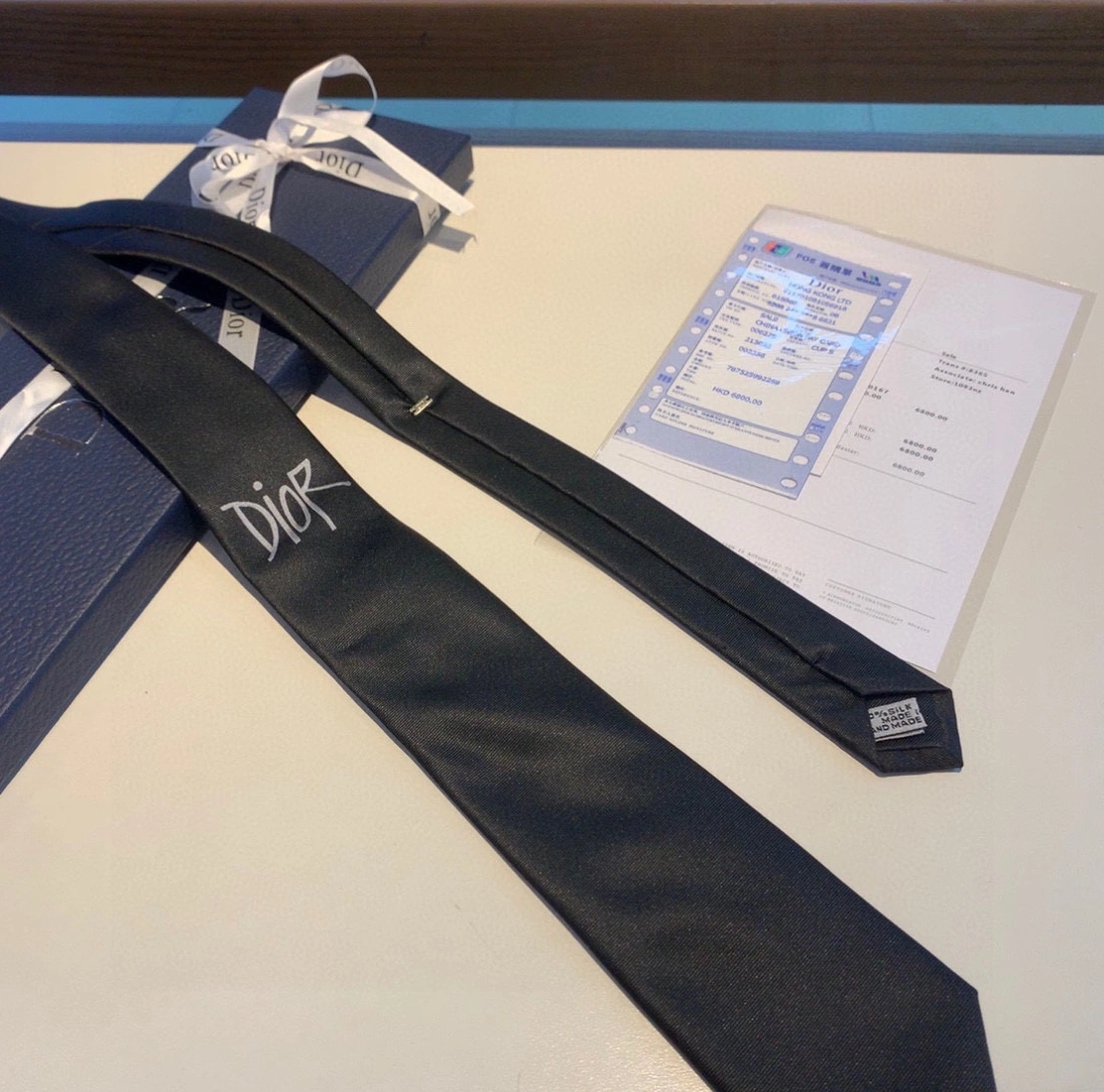 Sophisticated 1913 Christian Dior Necktie For Men