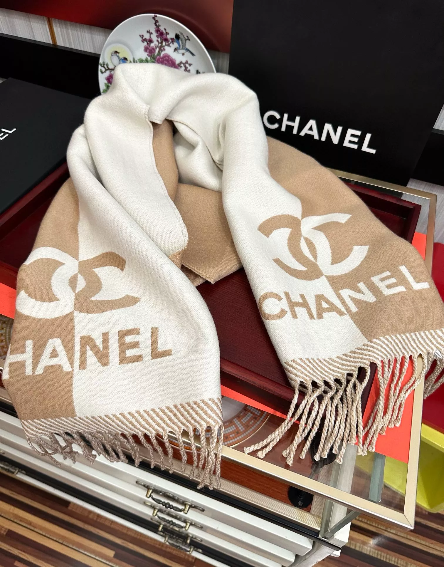 Stylish 1589 Chanel Scarves For Women