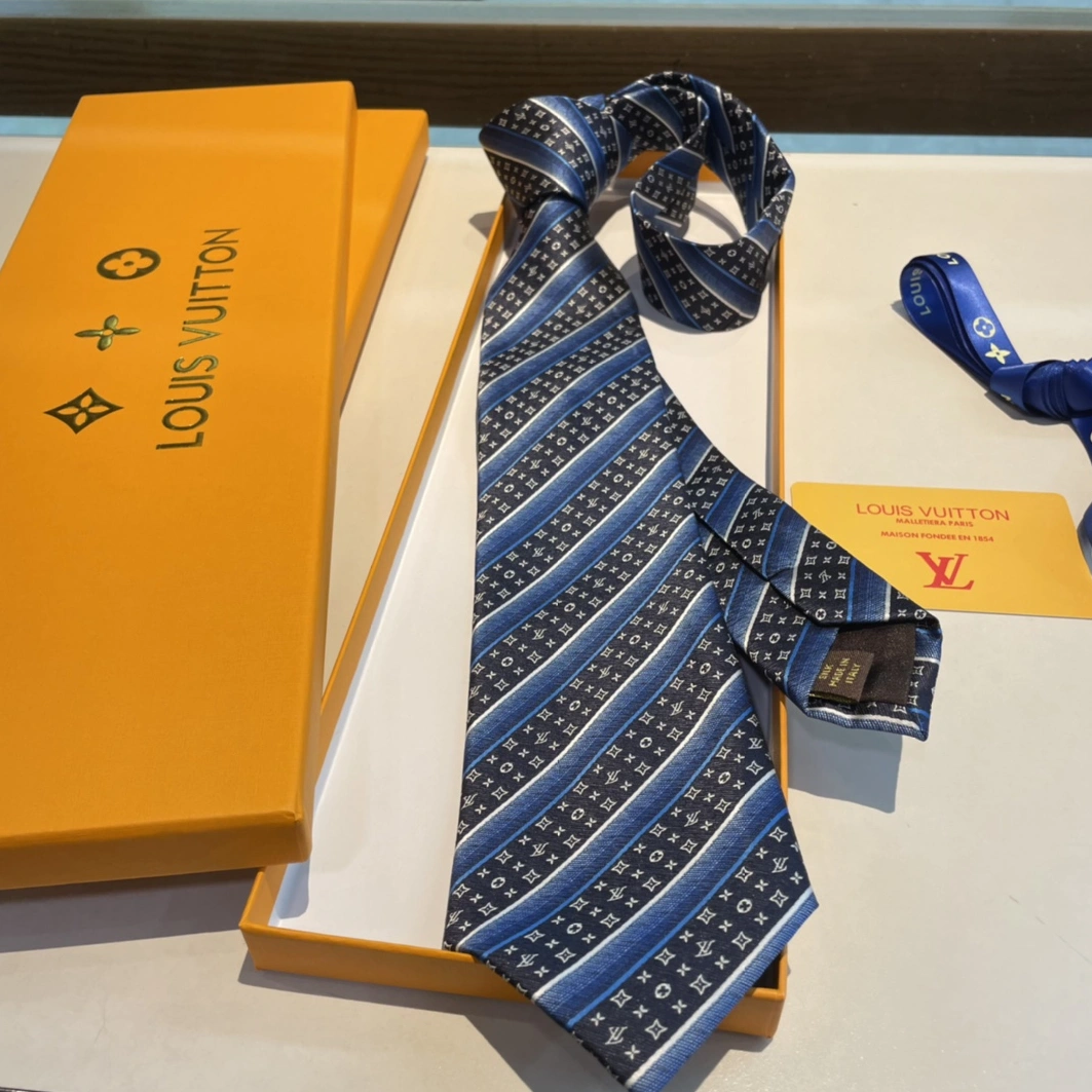Timeless 573 Louis Vuitton LV Necktie For Men
