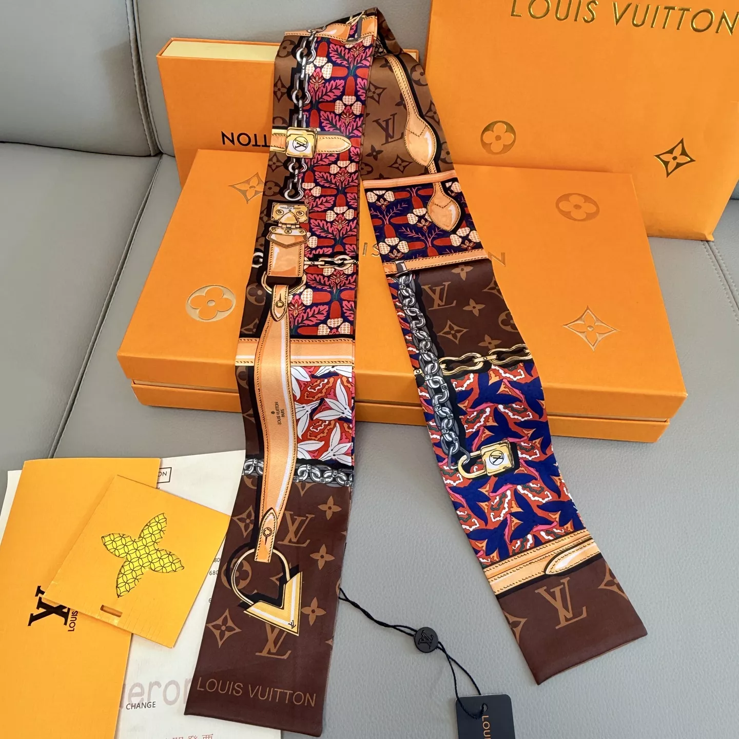 TopPick 9405 Louis Vuitton Silk Scarf