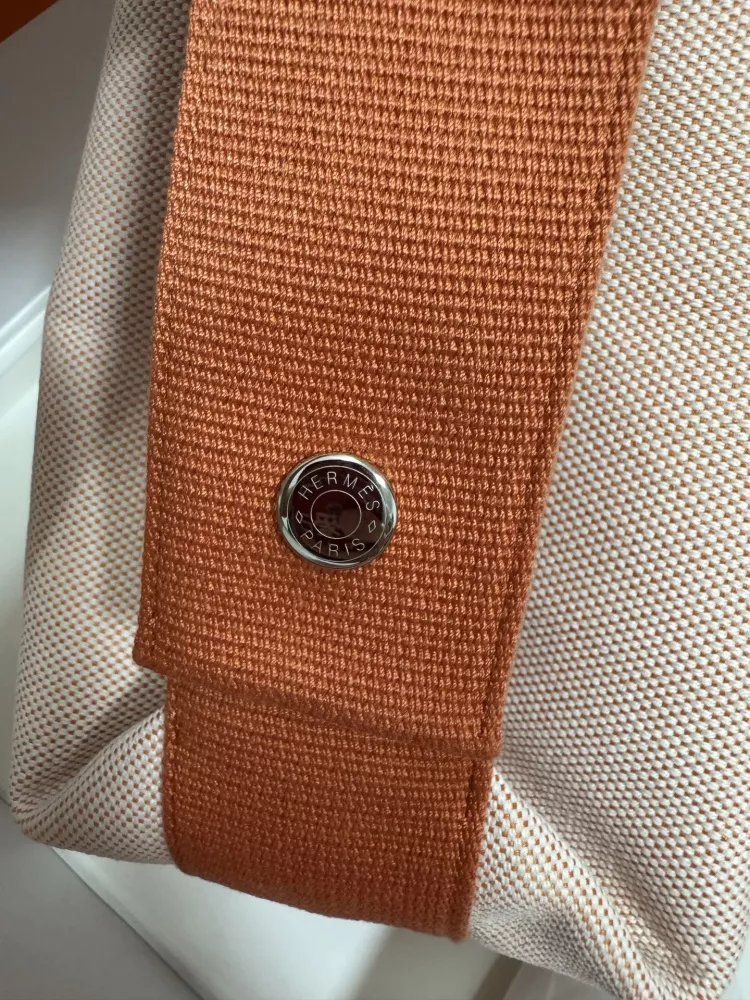 Trendsetting 5783 Hermes AAA Quality Handbags In Orange For Women - Image 4