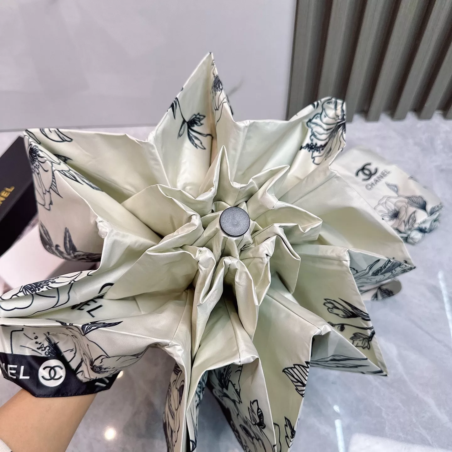 Unique 7734 Chanel Umbrellas - Image 5