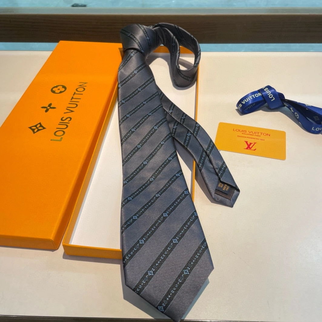 Vibrant 9050 Louis Vuitton LV Necktie For Men - Image 3