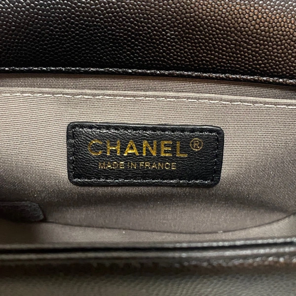 HighQuality CHANEL SMALL BOY MESSENGER BAG 205 - Image 10