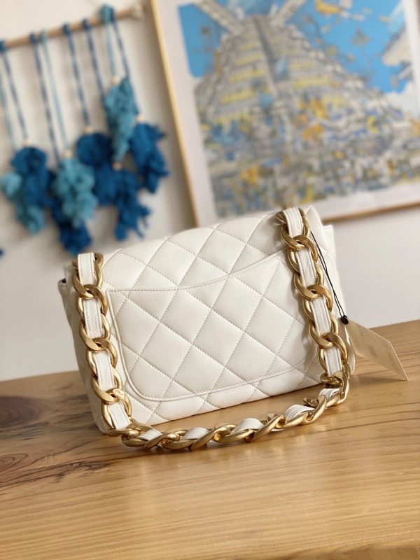 CHANEL LARGE FLAP BAG AllSeason 486 - Image 4