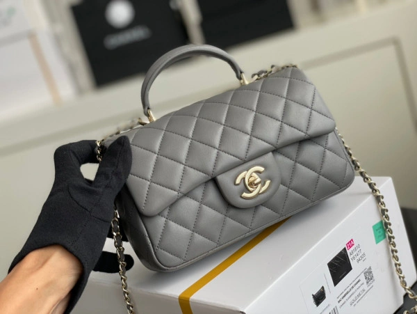 TopPick CHANEL MINI FLAP BAG WITH TOP HANDLE 998 - Image 3