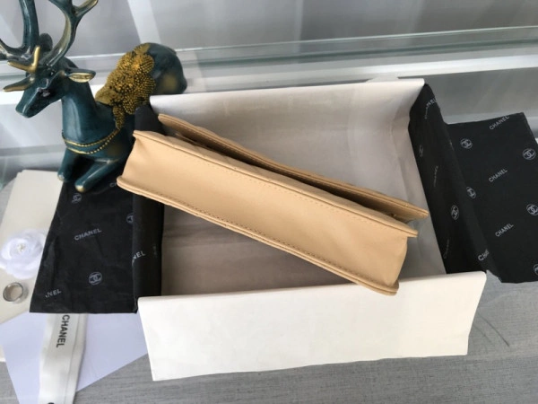 Popular CHANEL Flap Bag Lambskin With Gold Silver Hardware 844 - Image 14