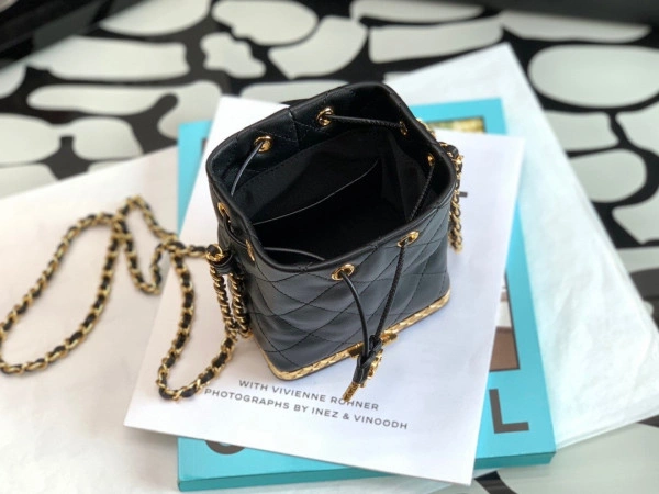 CHANEL SMALL BUCKET WITH CHAIN EasyMatch 264 - Image 9