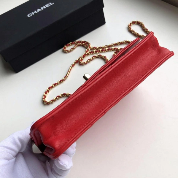 Trendy CHANEL CHAIN WALLET 1393 - Image 3