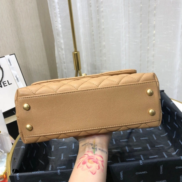 CHANEL COCO HANDLE BAG Comfortable 1097 - Image 5