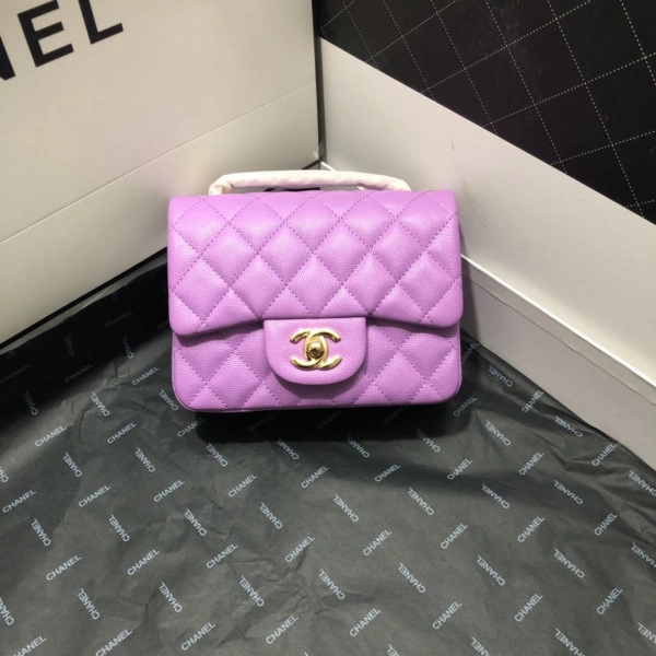Fashionable CHANEL FLAP BAG CAVIAR 728 - Image 7