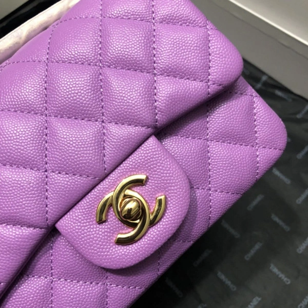 Fashionable CHANEL FLAP BAG CAVIAR 728 - Image 9
