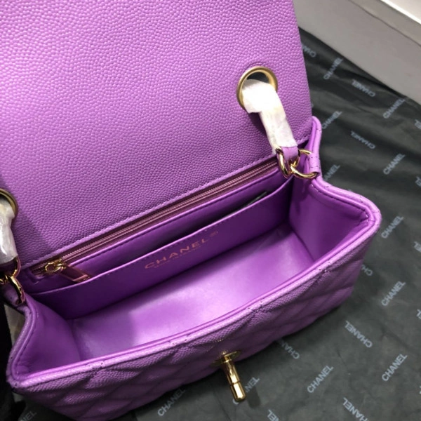 Fashionable CHANEL FLAP BAG CAVIAR 728 - Image 8