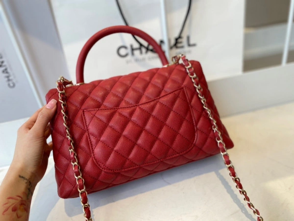 CHANEL LARGE FLAP BAG WITH TOP HANDLE WellDesigned 1026 - Image 6
