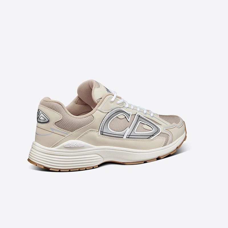 Dior B30 Sneakers Unisex Mesh and Technical Fabric Beige - Image 4