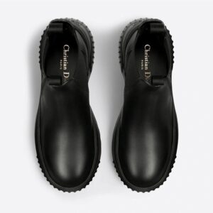 Dior D-Racer Ankle Boots Women Calfskin Black