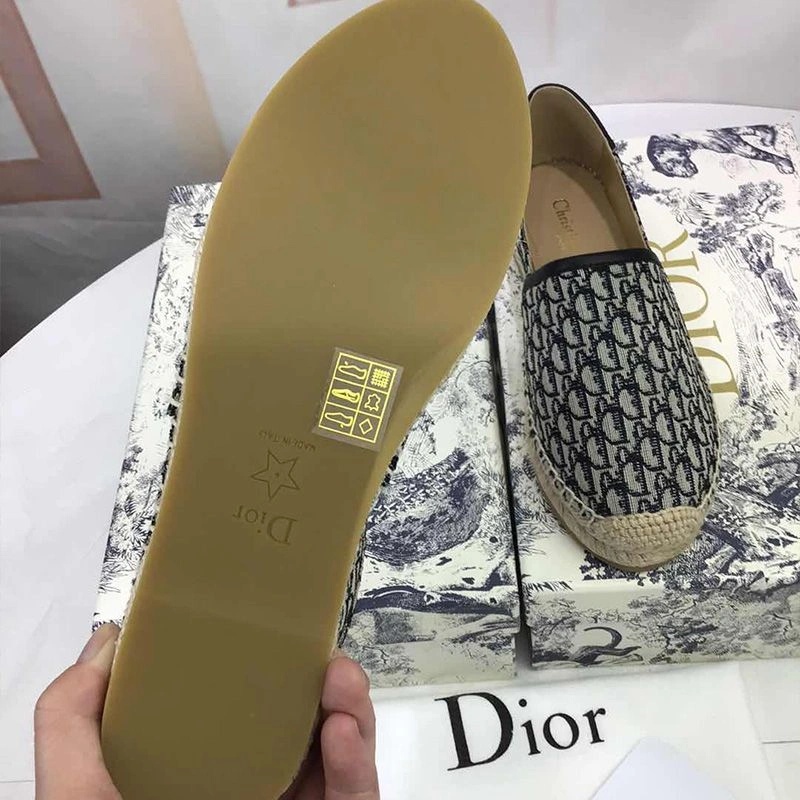 Dior Granville Espadrilles Women Oblique Motif Canvas Black - Image 4