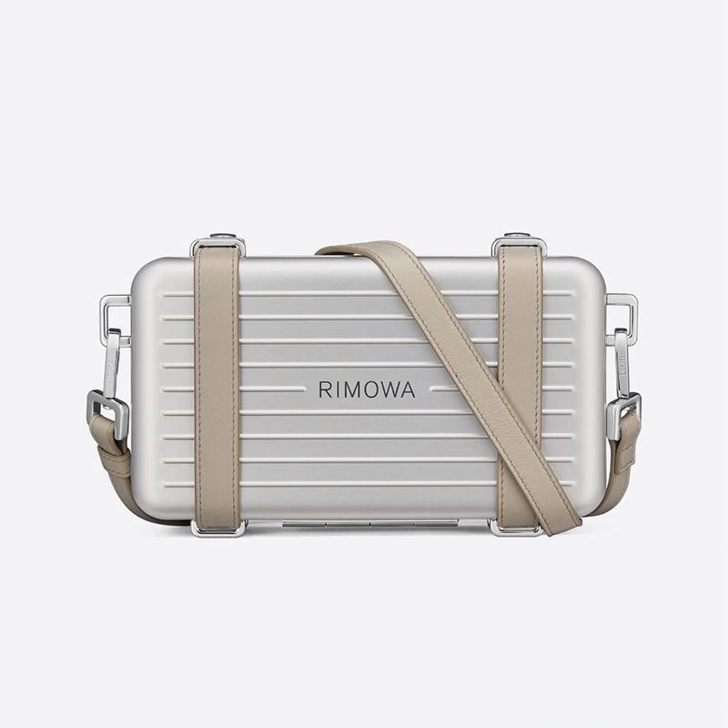 Dior x Rimowa Personal Clutch Aluminum Silver - Image 3
