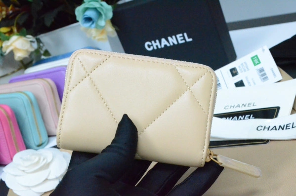 CHANEL 19 ZIPPED COIN PURSE EasyMatch 78 - Image 5