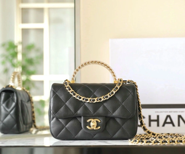 NewStyle CHANEL FLAP BAG WITH TOP HANDLE 293 - Image 4