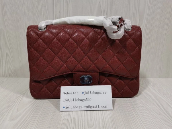Popular CHANEL FLAP BAG 30CM 801 - Image 19