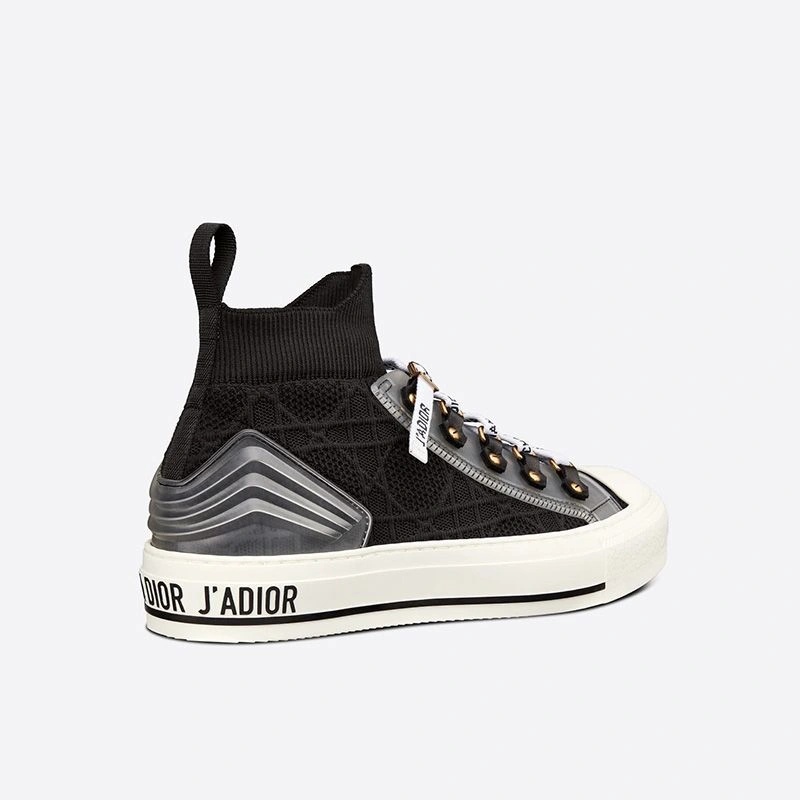 Walk'n'Dior Sneakers Women Cannage Technical Mesh Black - Image 3