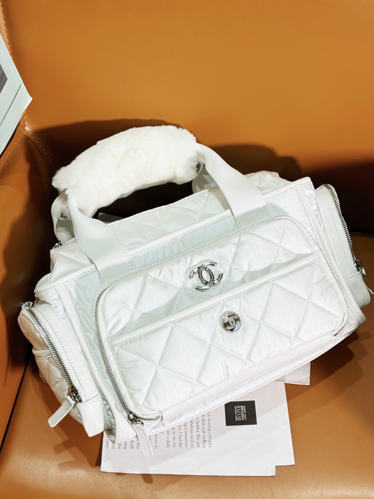 Trendy CHANEL LARGE BOWLING BAG 1466