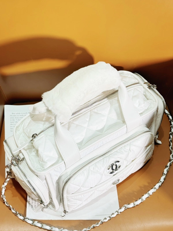 Trendy CHANEL LARGE BOWLING BAG 1466 - Image 6