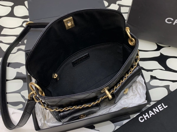 Comfortable CHANEL HOBO HANDBAG-19×24×5cm 1459 - Image 9