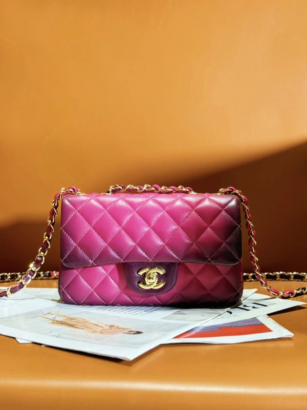 CHANEL FLAP BAG 20CM AllSeason 327 - Image 3