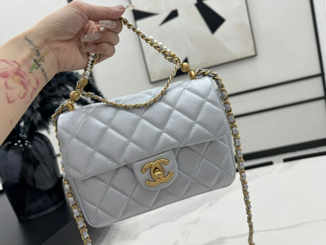 SportInspired CHANEL FLAP BAG-14.5x19.5x7.5cm 320