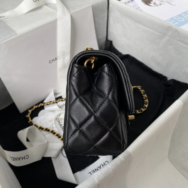 Popular CHANEL FLAP BAG 20CM 295 - Image 6