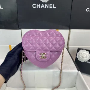 CHANEL Heart Bag-18*16.5*6.5CM GoodFit 1403