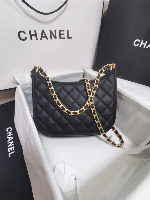 Popular CHANEL HOBO HANDBAG-20*24*6cm 1422 - Image 4