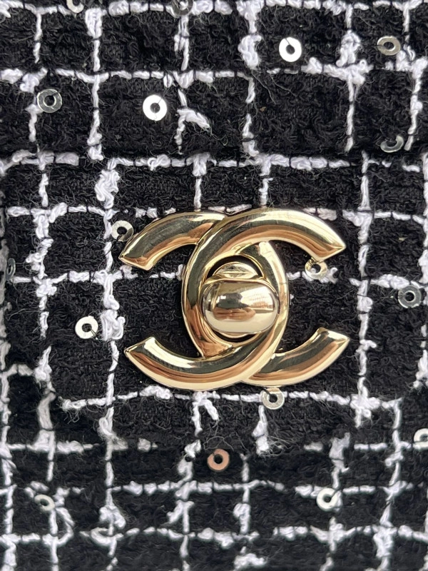 CHANEL FLAP BAG WITH TOP HANDLE-20*12*6cm StreetReady 905 - Image 6