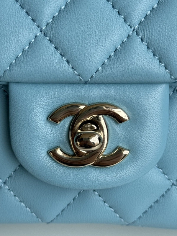 WellDesigned CHANEL FLAP BAG WITH TOP HANDLE-20*12*6cm 918 - Image 7