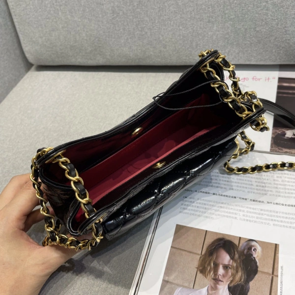 GoodFit CHANEL HOBO HANDBAG-17*19*6cm 1428 - Image 8